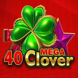 40 Mega Clover game by Amusnet Interactive – logo hosted on Hugo Casino