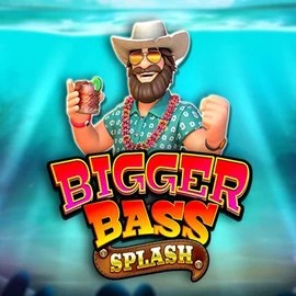Slots logo of Bigger Bass Splash from Pragmatic Play at Hugo Casino
