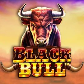 Black Bull slot logo by Pragmatic Play at Hugo Casino