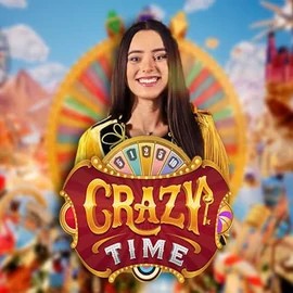 Play the Crazy Time slot by Evolution on Hugo Casino