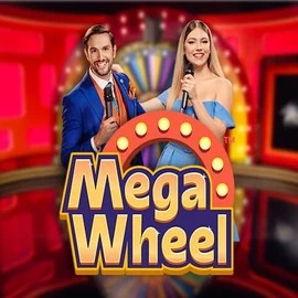 Mega Wheel slot icon by Pragmatic Play, available at Hugo Casino