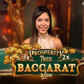 Live Casino logo of Prosperity Tree Baccarat from Evolution at Hugo Casino