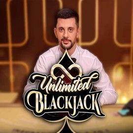 Unlimited Blackjack slot visual from Ezugi available on hugocasinos-es.com