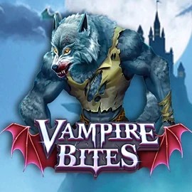 Vampire Bites logo by Amusnet Interactive at Hugo Casino